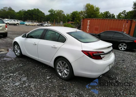 2016 Buick Regal Turbo/E-Assist Premium I из США, поврежденный, VIN 2G4GP5EX4G9156275